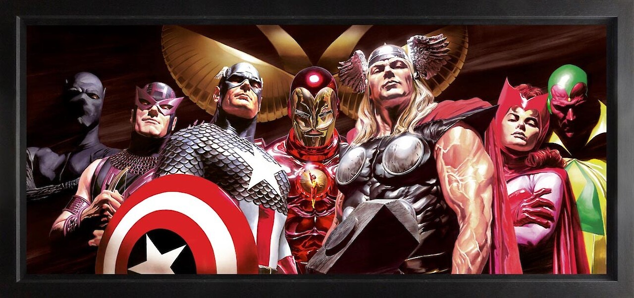 Assemble (Canvas) Painting by Marvel | Adore Fine Art